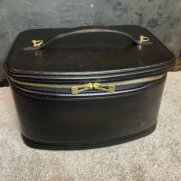 Louis Vuitton Epi Nice Vanity Noir Black Travel - Picture 1 of 16